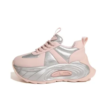 XIAOFAMIAO Wear Resistant Height Increasing Low Top Chunky Sneakers Women's