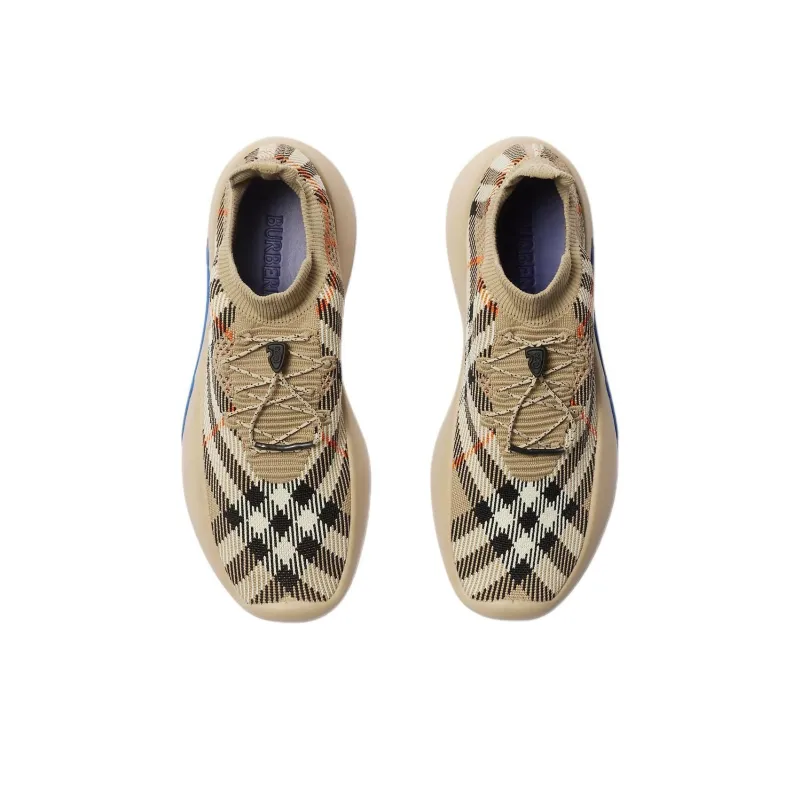 Burberry Low Top Casual Shoes Men's Brown-3