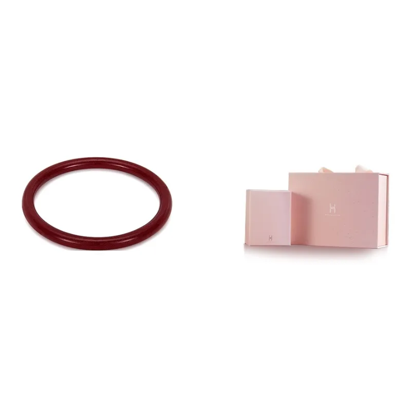 HMZ Reconstructed Cinnabar Bangles Women's-4