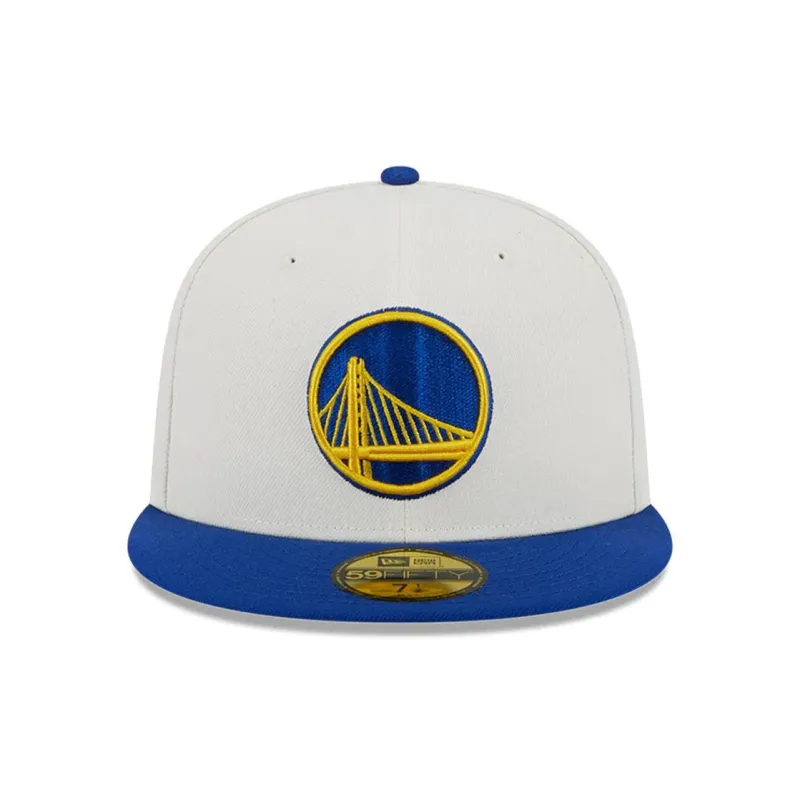 Nba Golden State Warriors New Era Victory Grove Vintage Sidepatch Sneaker 59Fifty Fitted Hat-1