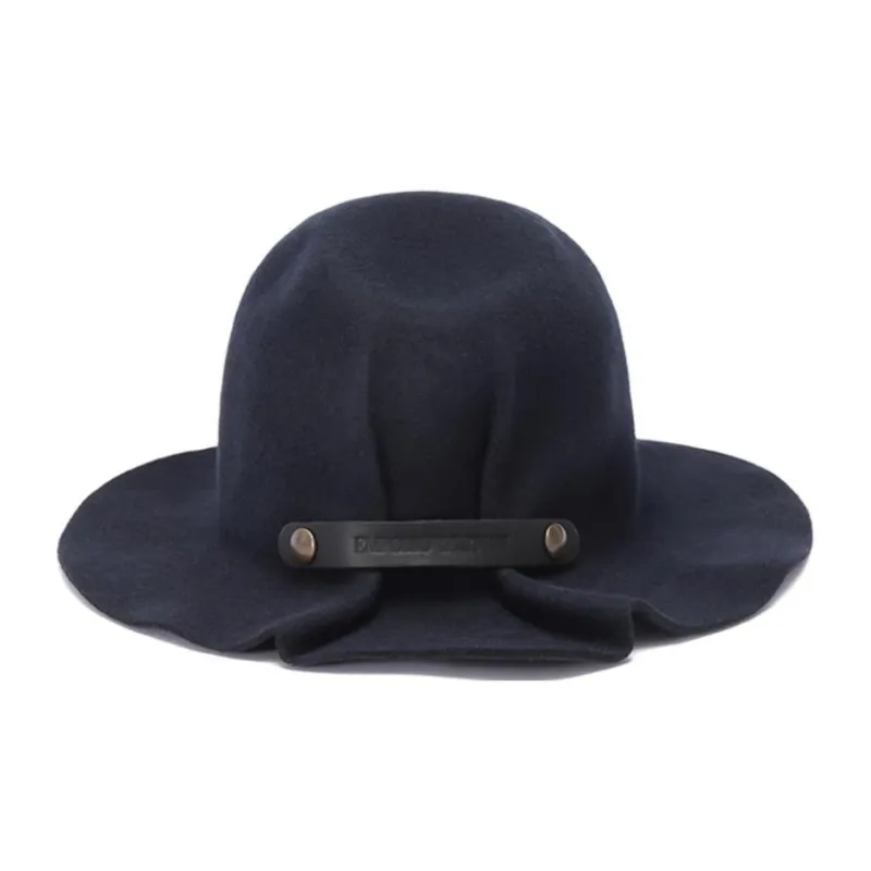 EMPORIO ARMANI SS23 Top Hats Women's Dark Blue-0