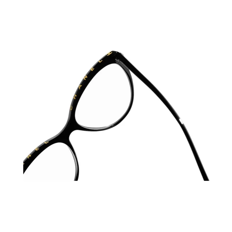 CHANEL Plate Frame Cat Eye Eyeglass Frames Women's-3