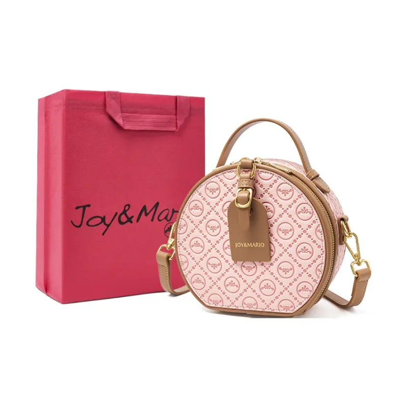 Joy&Mario Trendy Print With Refined Texture Practical Commute Regular Women's Ecru/Peach Pink/Vanilla Green-4