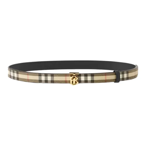 Burberry Leather Belts Women's Brown