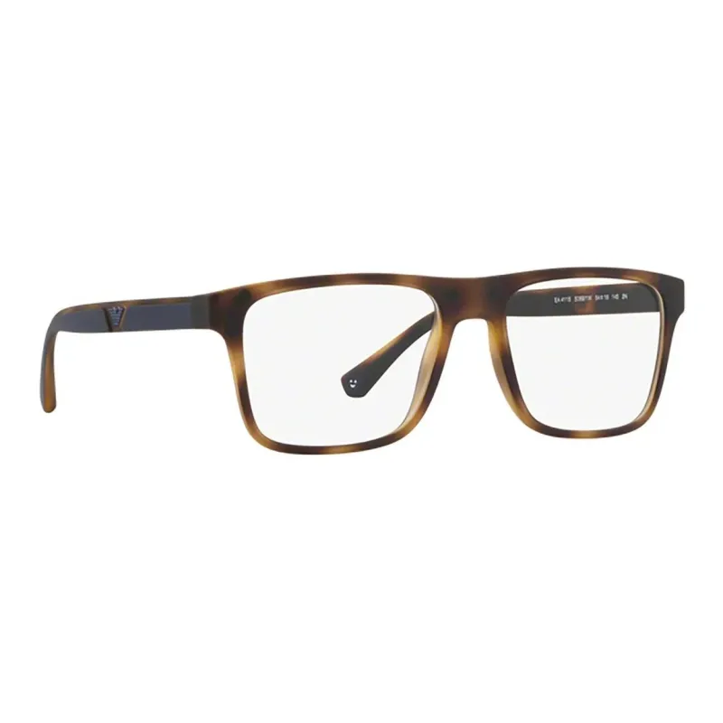 EMPORIO ARMANI Square Frame Clip On Glasses-2
