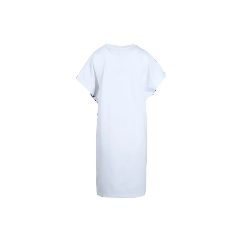 Adidas Short Sleeved Dresses Women's White-1