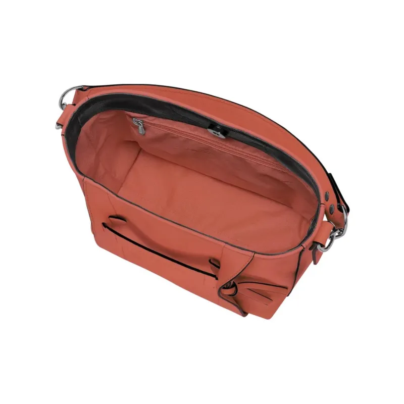 LONGCHAMP Small 3D Leather Bucket Bag-3