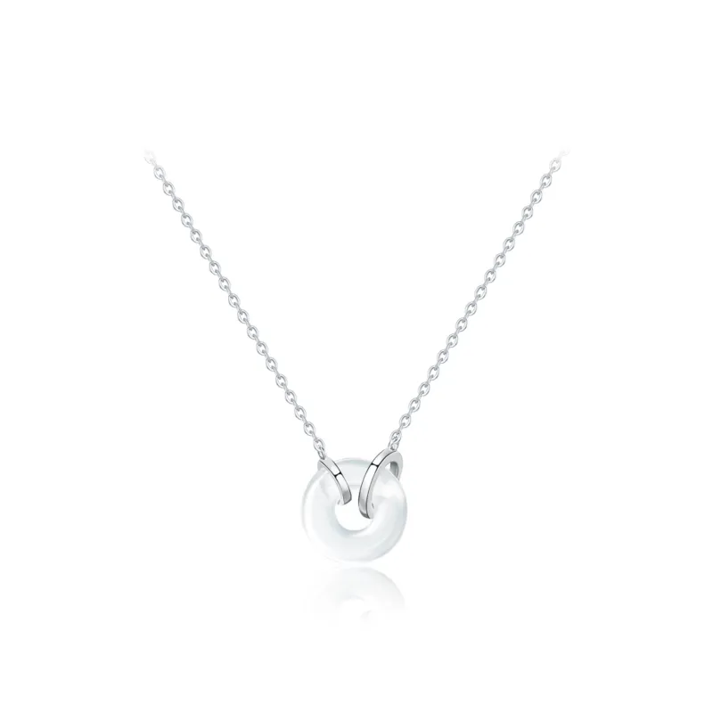 Teddy Bear Collection Jade Necklaces Women's-0