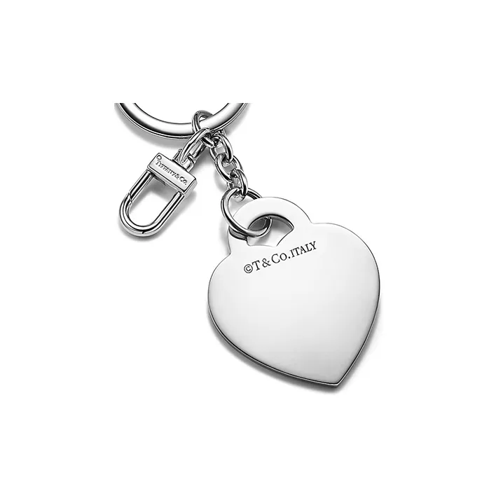 TIFFANY & CO. Keychains Unisex Pink-2