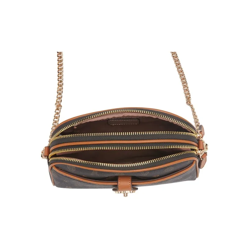 YEARCON PVC Artificial Leather Crossbody Bag, Shoulder Bag Regular Women's Multicolor-7