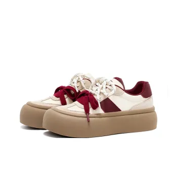 HARSON Skateboard Shoes Anti Slip And Wear Resistant Lightweight Low Top Casual Shoes Women's
