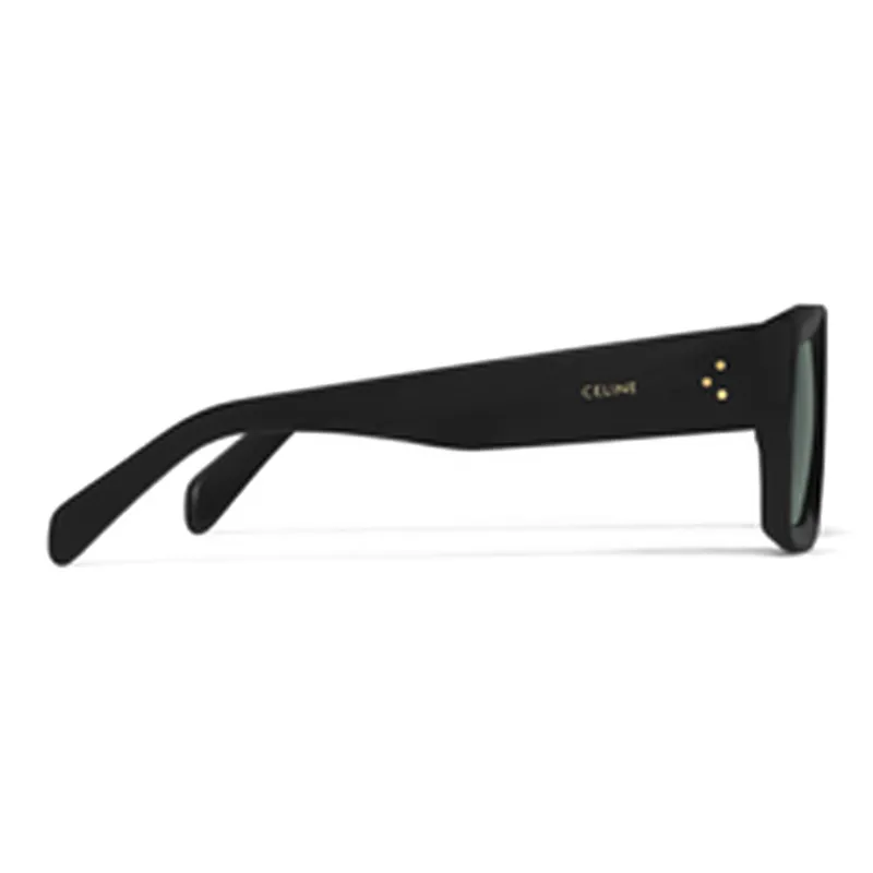 CELINE Black Frame 53 Sunglasses In Acetate-2