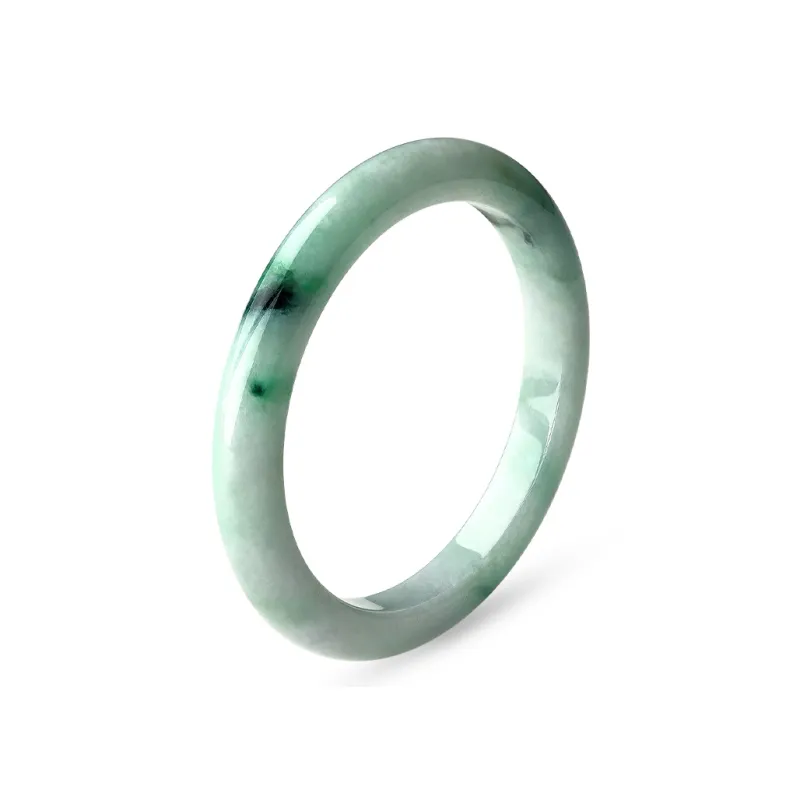 LAOMIAO Bean Type Jadeite Bangles Women's-20