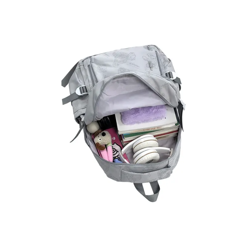 Victorian Traveler Nylon Backpack Regular Unisex Multicolor-29