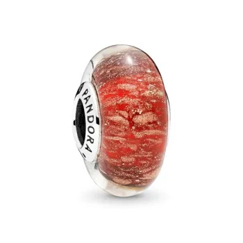 Pandora Jewelry Accessories Women's Red/Silver