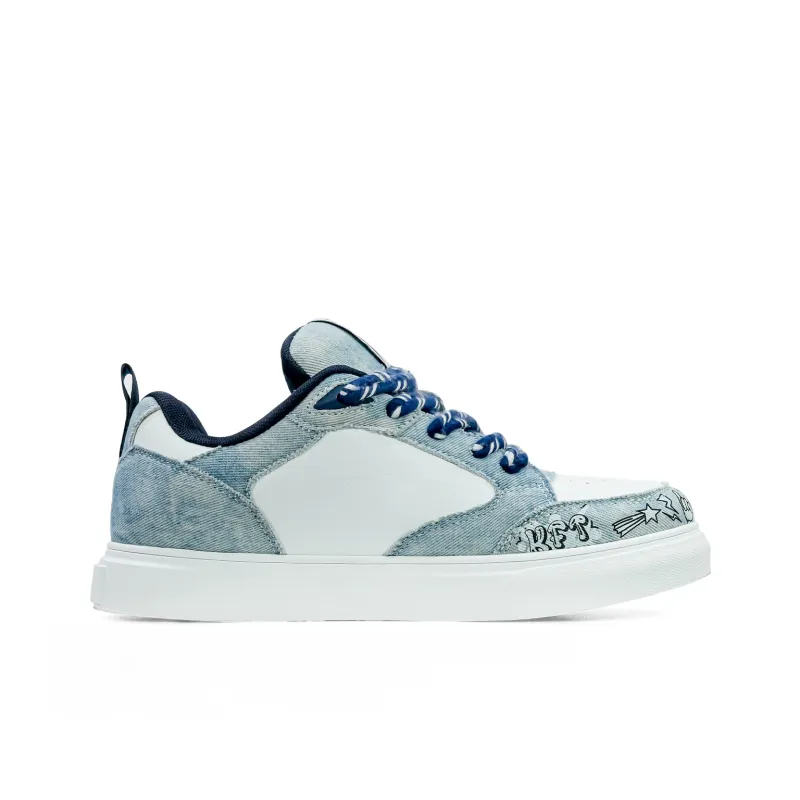 KFT Slip Resistant Cushioning Height Increasing Low Top Skateboard Shoes Unisex-3