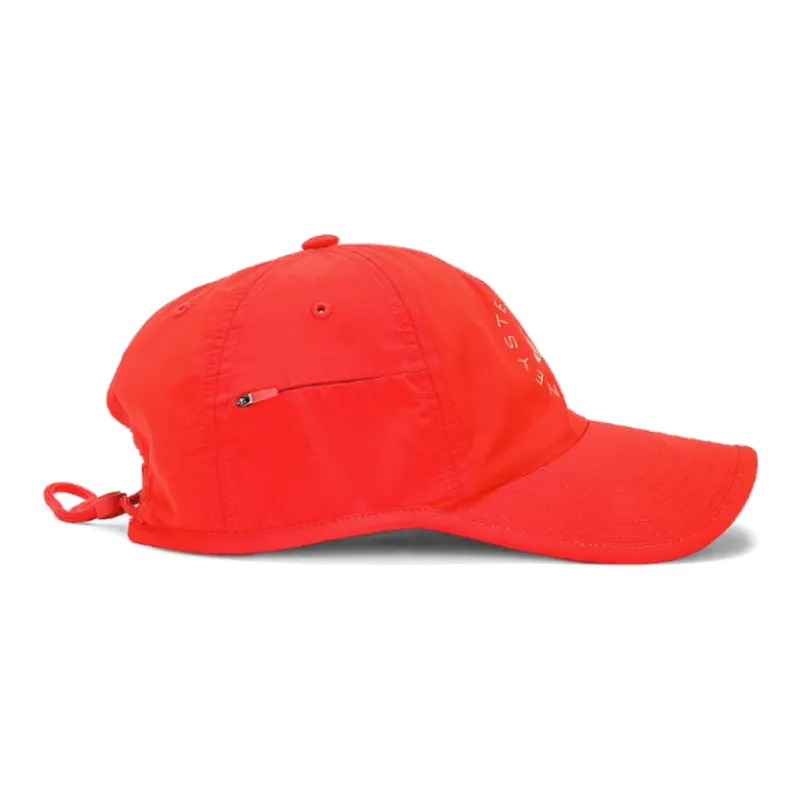 Adidas Nylon Baseball Caps Unisex Red-3