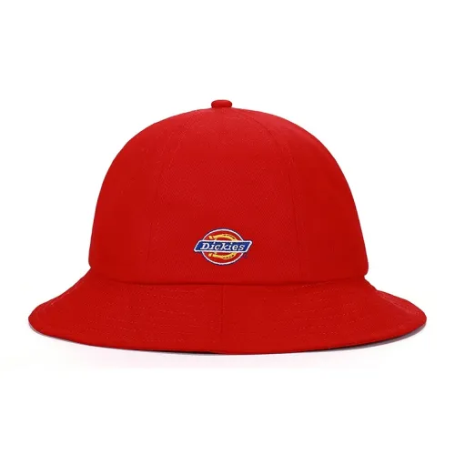 Dickies Bucket Hats Unisex Red