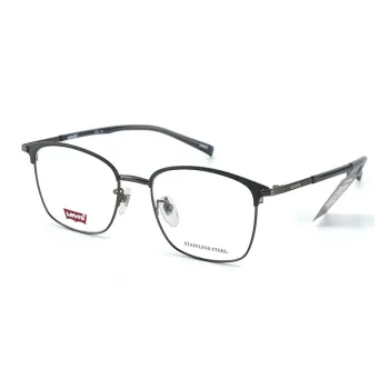 Levi's Metal Browline Eyeglass Frames Unisex