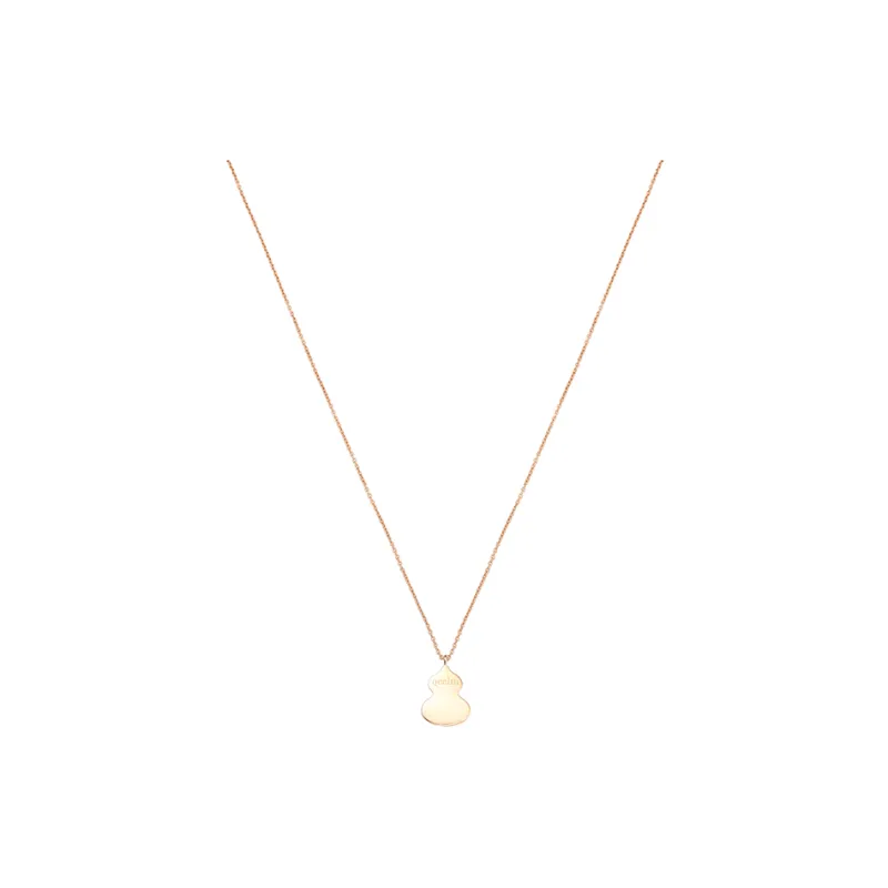 Qeelin 18K Gold Necklaces Women's Red-1