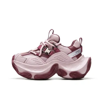 XMZY Dune Series Sandalwood Height Increasing Wear Resistant Low Top Chunky Sneakers Unisex