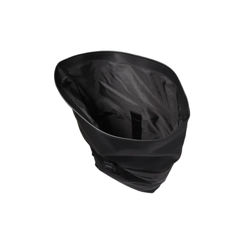LANCEL Polyurethane Backpack Unisex Black-3