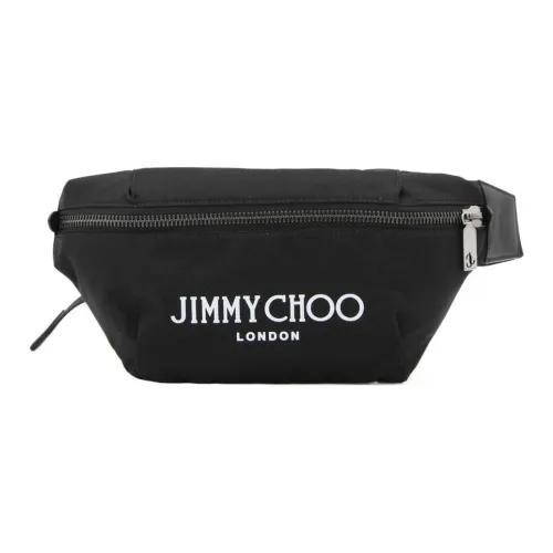 Jimmy Choo Leather Fanny Pack Men's Black