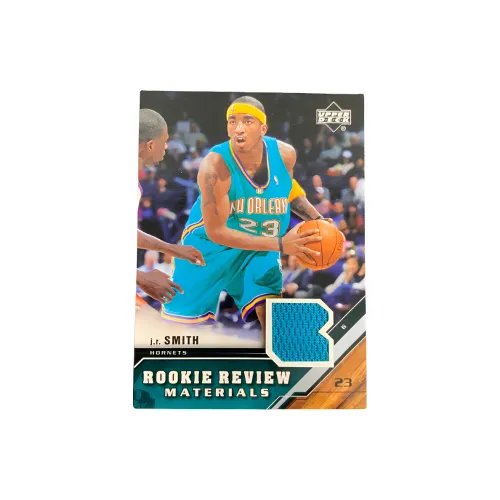UPPER DECK 2005 06 Rookie Rising Stars Hornets JR Smith Match Ball Jersey Basketball Card Access Pass Sports Cards 1 Pc