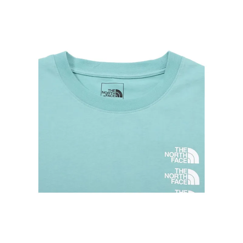 THE NORTH FACE T Shirt Unisex Aqua Blue-3
