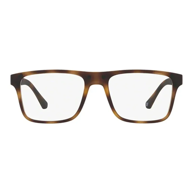 EMPORIO ARMANI Square Frame Clip On Glasses-1