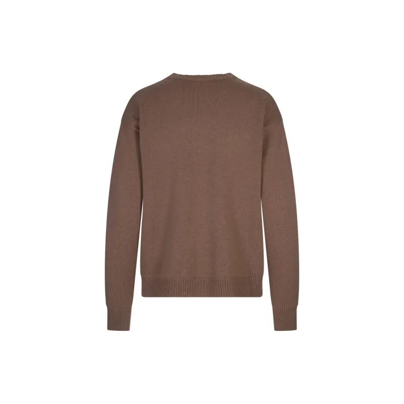 MaxMara Logo Embellished Crewneck Jumper-1