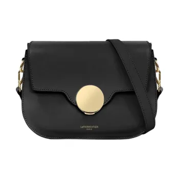 Le Parmentier Leather Crossbody Bag Shoulder Bag Regular Women's Black
