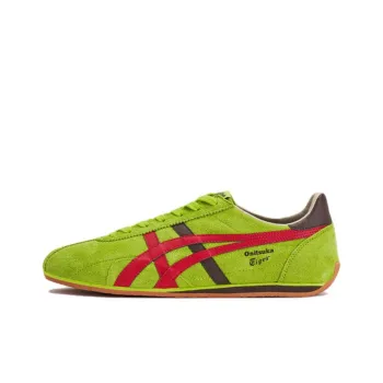 Onitsuka Tiger Runspark Wear Resistant Low Top Casual Shoes Unisex Fuchsia
