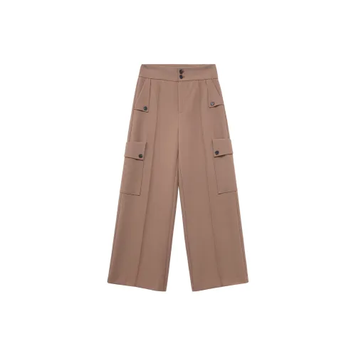 BASIC HOUSE Cargo Pants Women's Khaki