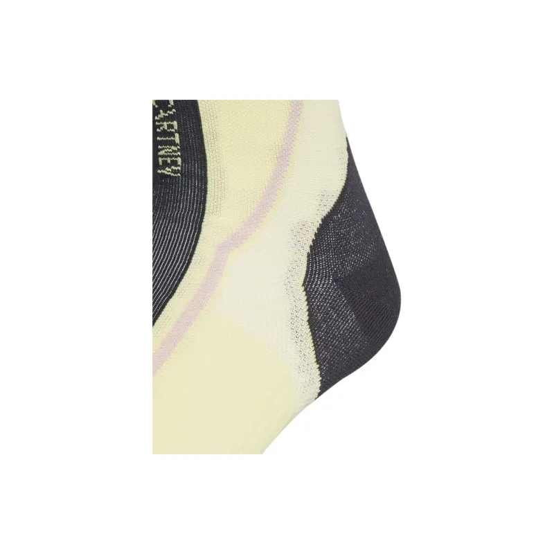 Adidas CREW SOCKS Mid Calf Socks Women's 1 Pack Pink Yellow-2