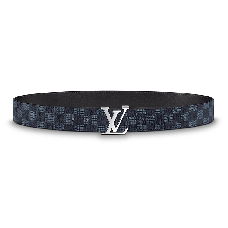 LOUIS VUITTON Lv Initiales Reversible Belt Damier Cobalt 40MM POIZON