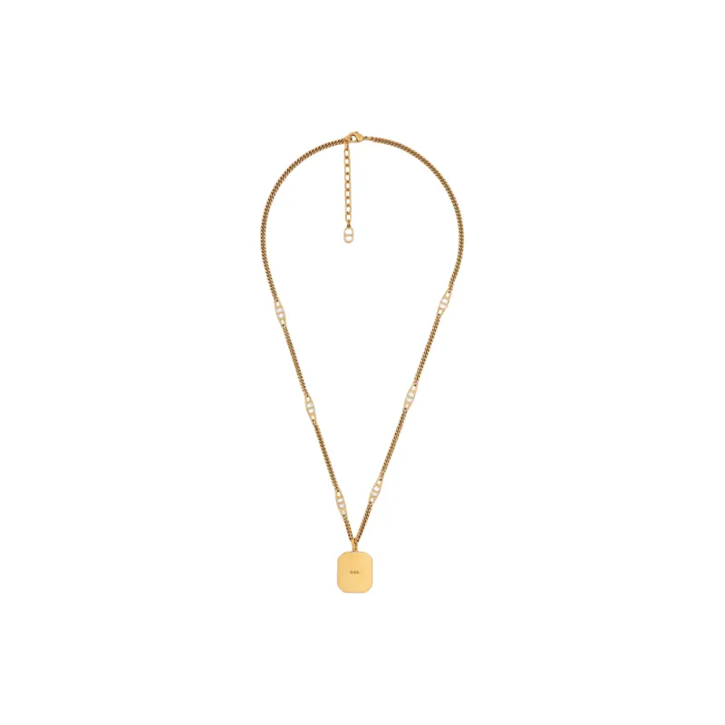 DIOR Tears Pendant Necklace-2