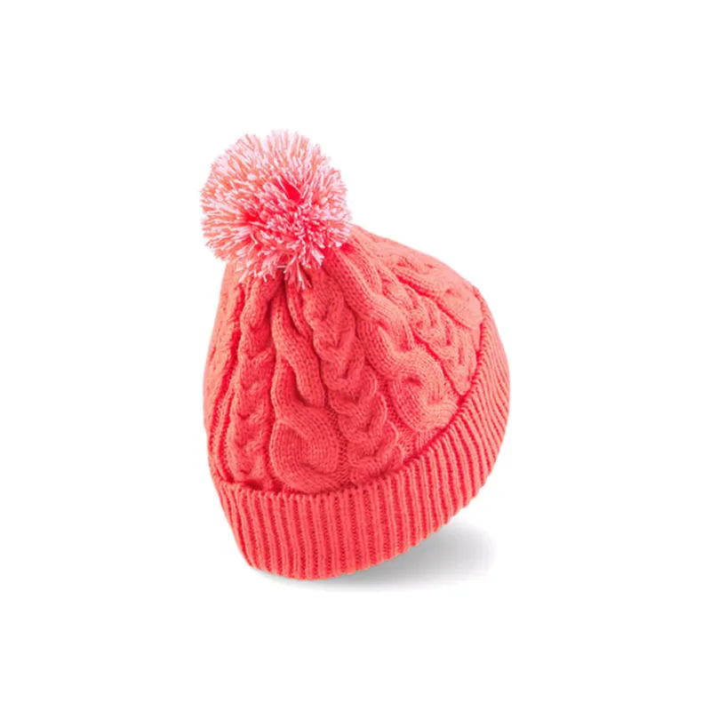 PUMA Acrylic, Yarn Beanies Women's Orange-1