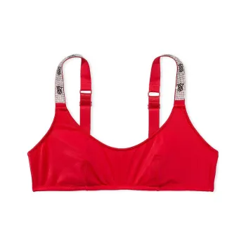 Victoria's Secret Very Sexy Shine Strap Scoop Bralette / Lipstick Bra Women's Red