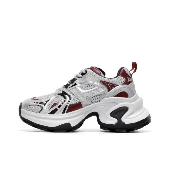 C°BANNER Low Top Chunky Sneakers Women's Burgundy