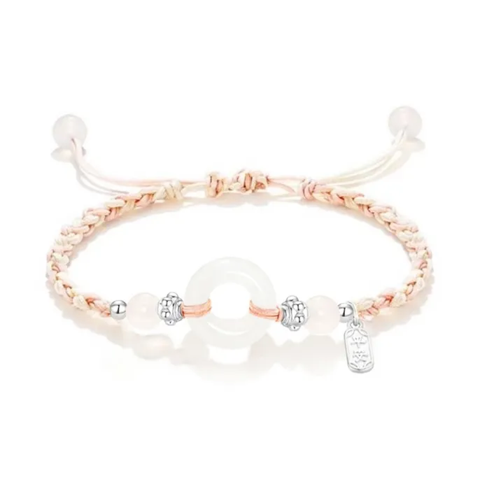 D.K.X Colored Glaze Rope Bracelets Unisex-3