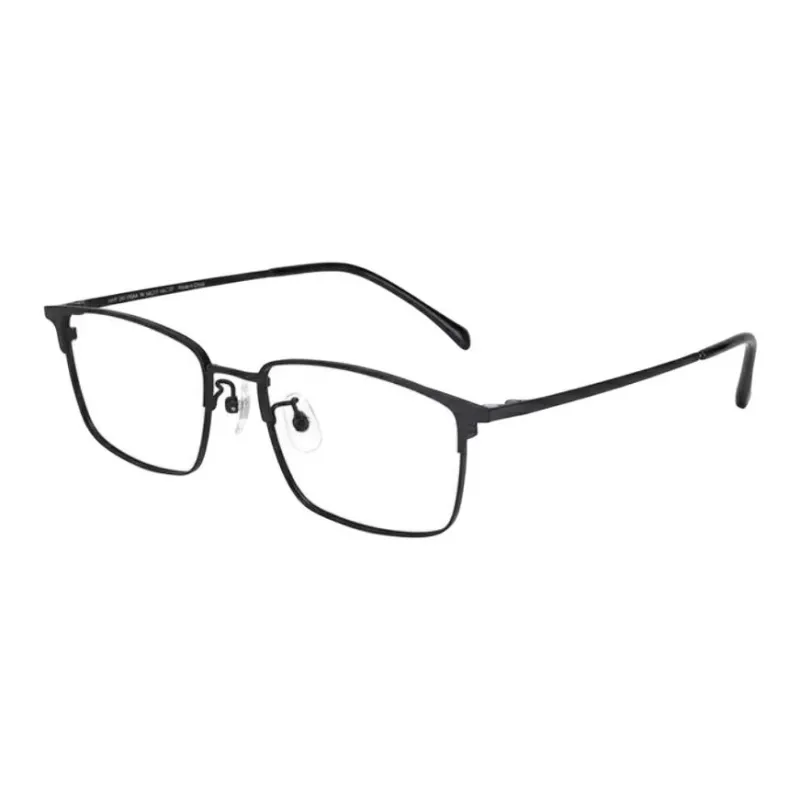 JINS Metal Square Sunglasses Unisex Black-3
