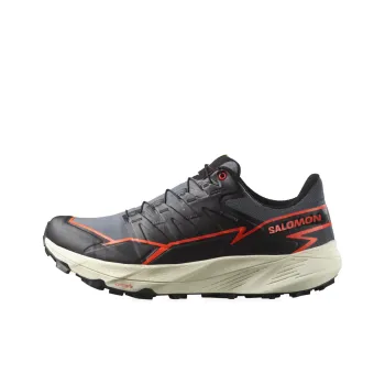 SALOMON Thundercross Anti Slip Wear Resistant Low Top Trail Running Running Shoes Men's Red Black