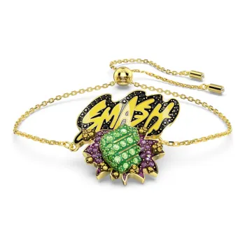 Swarovski Marvel Gold Tone Plated Bracelets Men's