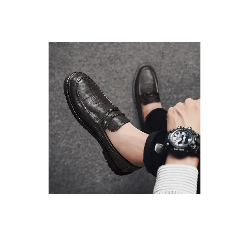 BBMTR Men's Casual Shoes Men Black, Gray, Brown-9