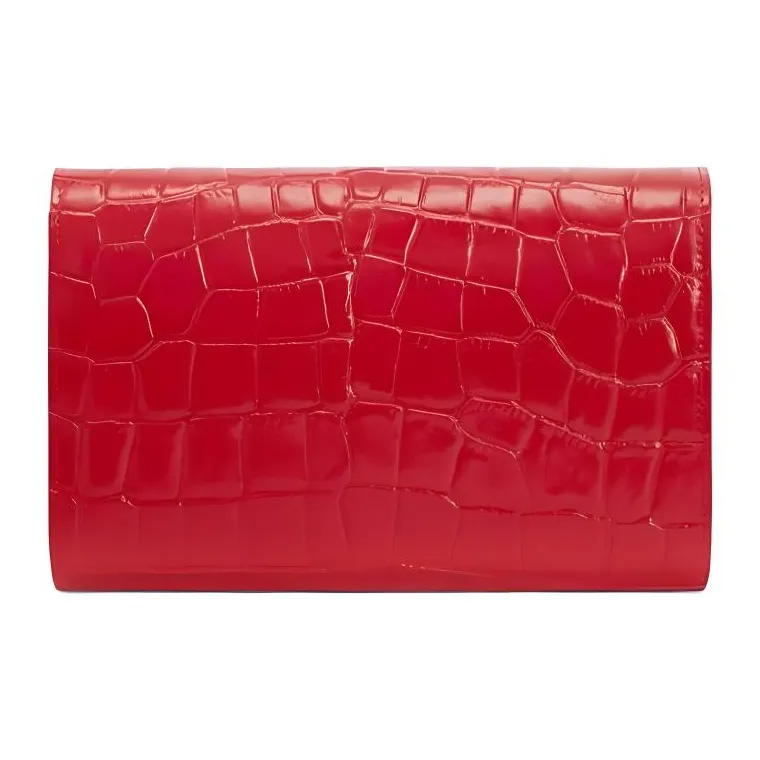 Giuseppe Zanotti Wendy Crocodile Effect Clutch Bag-2
