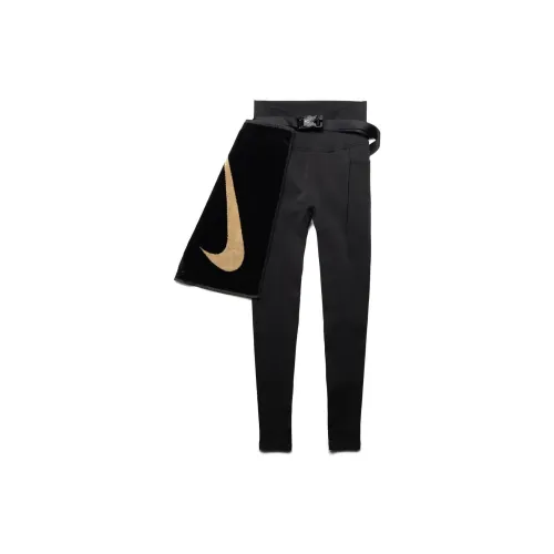 Nike X MMW Co-branded Series Sports Pants Women's Black