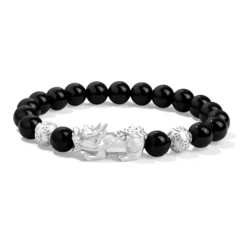 AWD Agate Chinese Zodiac Beaded Bracelet Unisex