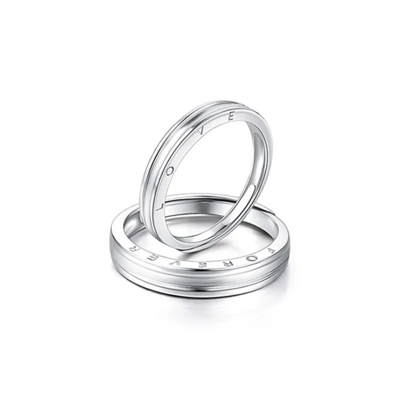 FANCI PT950 Platinum Rings Unisex-6