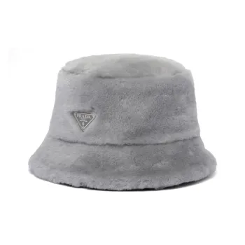 PRADA Shearling Bucket Hat